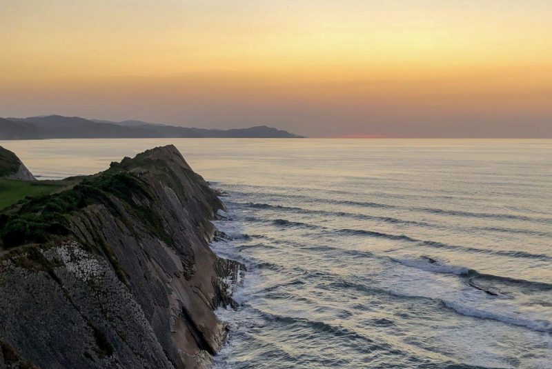 Atardecer Zumaia