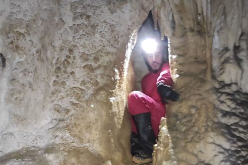 Espeleología Cueva Coventosa